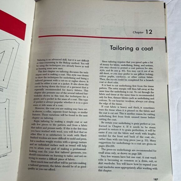 The Bishop Method of Clothing Construction 1966 Bishop & Arch Sewing Vtg PB Book - Picture 11 of 14